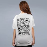 CAMISETA OVERSIZED OFF WHITE - REFERÊNCIAS