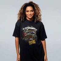 CAMISETA OVERSIZED PRETA - BAD LOOT
