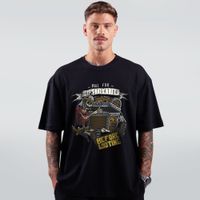 CAMISETA OVERSIZED PRETA - BAD LOOT