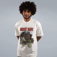 CAMISETA OVERSIZED OFF WHITE - SHORT REST