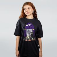 CAMISETA OVERSIZED PRETA - SPELL 101