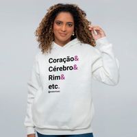 MOLETOM OFF WHITE - CORAÇÃO ETC