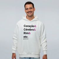 MOLETOM OFF WHITE - CORAÇÃO ETC
