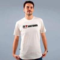 CAMISETA OFF WHITE - EU AMO ANATOMIA