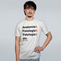 CAMISETA OFF WHITE - ANATOMIA ETC