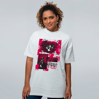 CAMISETA OVERSIZED OFF WHITE - PERDIDA NO AMOR