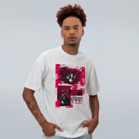 CAMISETA OVERSIZED OFF WHITE - PERDIDA NO AMOR