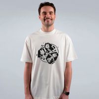 CAMISETA OVERSIZED OFF WHITE - TRILOGY