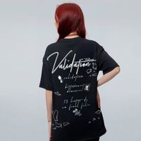CAMISETA OVERSIZED PRETA - TRILOGY