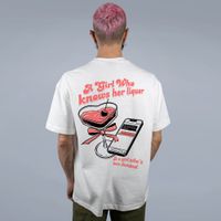 CAMISETA OVERSIZED OFF WHITE - GOGO JUICE