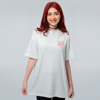 CAMISETA OVERSIZED OFF WHITE - GOGO JUICE