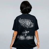 CAMISETA OVERSIZED PRETA - AZATHOTH