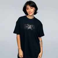 CAMISETA OVERSIZED PRETA - AZATHOTH