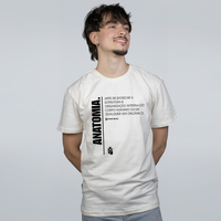 CAMISETA OFF WHITE - ANATOMIA, A ARTE