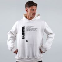 MOLETOM OFF WHITE - ANATOMIA, A ARTE