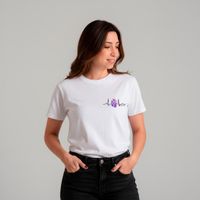 CAMISETA OFF WHITE - CORAÇÃO NA ANATOMIA