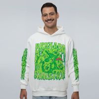 MOLETOM OFF WHITE - HALLOWEEN BROXADA