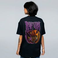 CAMISETA OVERSIZED PRETA - POKÉ TRAVESSURAS