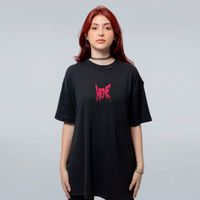 CAMISETA OVERSIZED PRETA - ESPÍRITOS MANIKAS