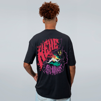 CAMISETA OVERSIZED PRETA - MANIKAS SINISTRÃO