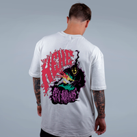 CAMISETA OVERSIZED OFF WHITE - MANIKAS SINISTRÃO