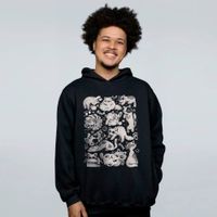 MOLETOM PRETO - FLUFFY OVERLOAD