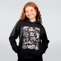 MOLETOM PRETO - FLUFFY OVERLOAD