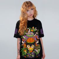 CAMISETA PRETA - BRAIN
