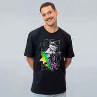CAMISETA PRETA - FRAGMENTO AUSENTE