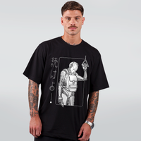 CAMISETA PRETA - ANDROID CLT