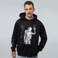 MOLETOM PRETO - ANDROID CLT