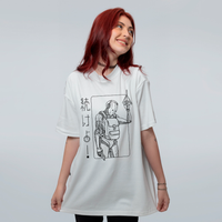 CAMISETA OVERSIZED OFF WHITE - ANDROID CLT