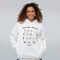 MOLETOM OFF WHITE - ANATOMIA HUMANA