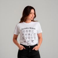CAMISETA OFF WHITE - ANATOMIA HUMANA