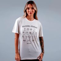 CAMISETA OFF WHITE - ANATOMIA HUMANA