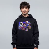 MOLETOM PRETO - NOVO QUEBRA CABEÇA