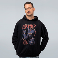 MOLETOM PRETO - MY FIRST CATNIP TRIP