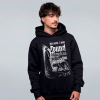 MOLETOM PRETO - BECAUSE