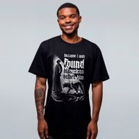CAMISETA PRETA - BECAUSE