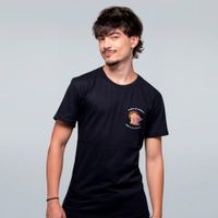 CAMISETA PRETA - ANIMAIS