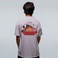CAMISETA OVERSIZED OFF WHITE - ANIMAIS