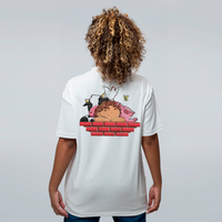 CAMISETA OVERSIZED OFF WHITE - ANIMAIS