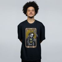 CAMISETA OVERSIZED PRETA - SILENT REAPER