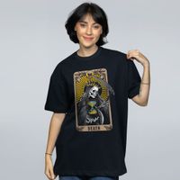 CAMISETA OVERSIZED PRETA - SILENT REAPER