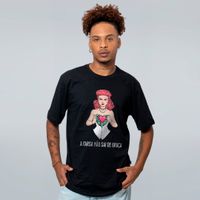 CAMISETA PRETA - MAQUININHA