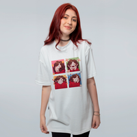 CAMISETA OVERSIZED OFF WHITE - EMOÇÕES