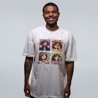 CAMISETA OVERSIZED OFF WHITE - MÚSICAS