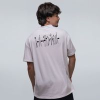 CAMISETA OVERSIZED OFF WHITE - CHICKEN