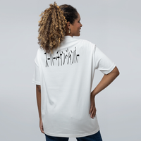 CAMISETA OVERSIZED OFF WHITE - CHICKEN