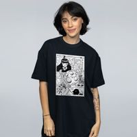 CAMISETA OVERSIZED PRETA - CHICKEN